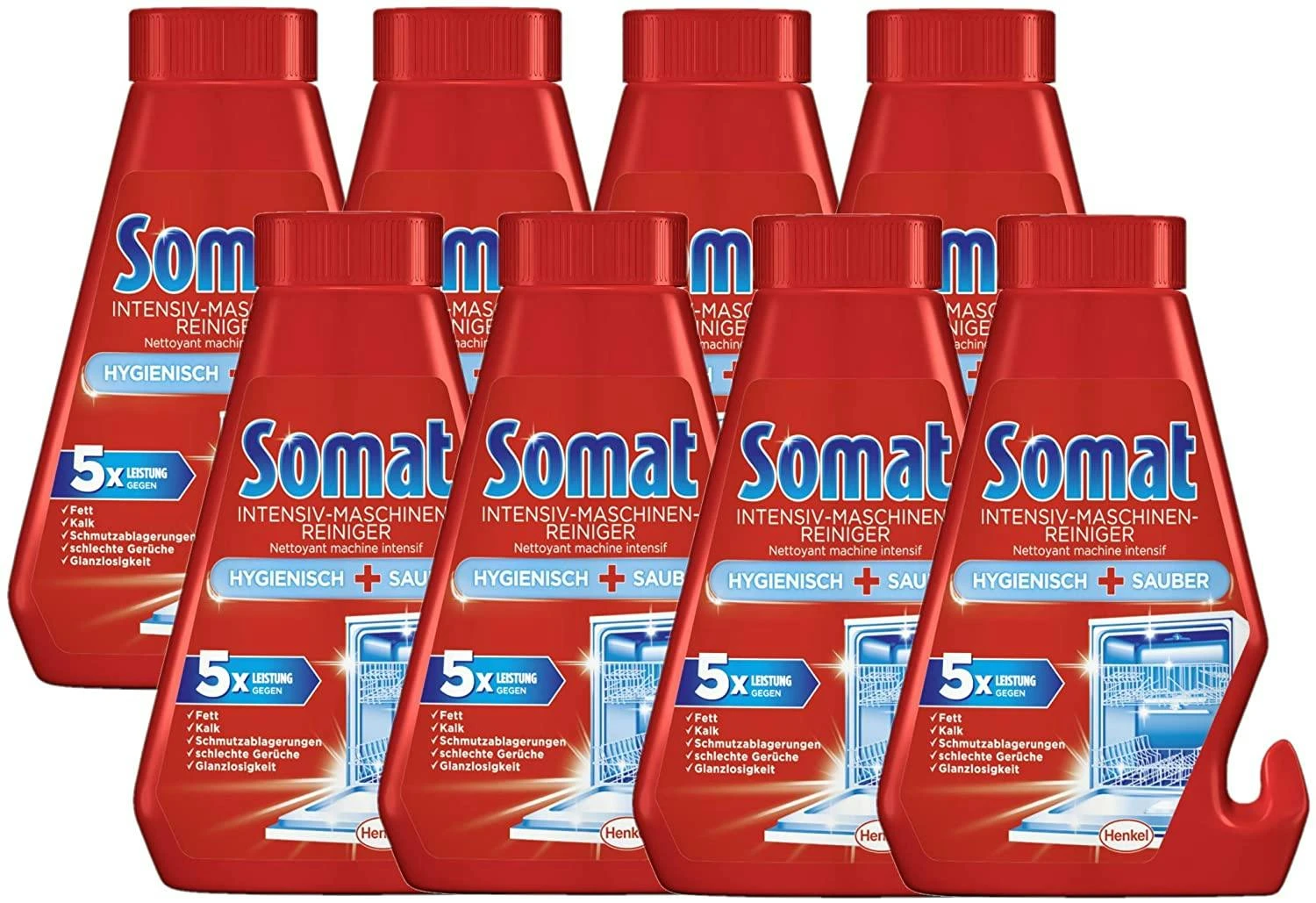 Somat Intensiv-Maschinenreiniger Spülmaschinen Reiniger Spülen Waschen 4x250 Ml 4 Somat Intensiv-Maschinenreiniger Spülmaschinen Reiniger Spülen Waschen 4x250 Ml – Bild 2