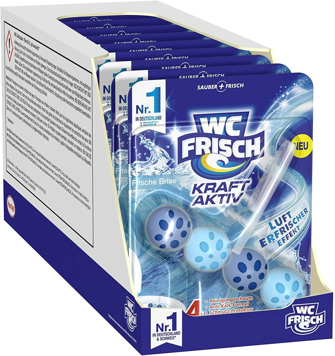 WC-Frisch Kraft Aktiv Duftspüler Coconut Water 10x50g WC Reiniger Reinigung 7 WC-Frisch Kraft Aktiv Duftspüler Coconut Water 10x50g WC Reiniger Reinigung – Bild 5