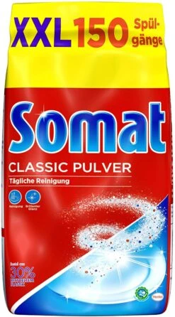 Somat Classic Pulver Geschirrspülmittel 1200 G Für 60 Reinigungen Reiniger -Haushaltsreiniger 153f37cd 4ded 4e77 ae9a d43938a21faa 1