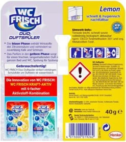 WC Frisch Duo-Duftspüler Lemon 5er Pack WC-Duftstein 1x5 Stück WC Reiniger -Haushaltsreiniger 26f69f54 febb 4e7b a7ff ffc37344c6b3