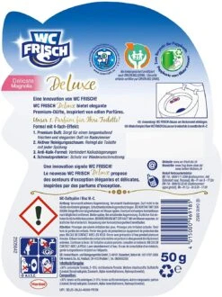 WC FRISCH DeLuxe Delicate Magnolia 50g WC Reiniger WC Duftspüler Reinigung -Haushaltsreiniger 2d6d18bb 5185 4601 957a 3b1eb5ad8d47