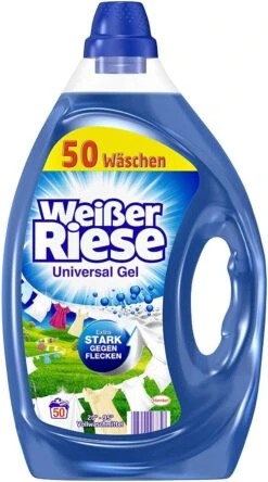 Weißer Riese Gel Flüssigwaschmittel 50 Waschladungen Waschmittel Waschen -Haushaltsreiniger 48cd4e5f 2667 44cd 9812 0a3f89d34cf0