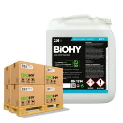 BiOHY Rohrreiniger (10l Kanister) | EXTRA STARK | Flüssiger, Hochkonzentrierter Abflussreiniger | Geruchsneutral | Für Alle Verstopfungen -Haushaltsreiniger 49fd68b2 d822 42ac aa0f 09400a3292ab 2