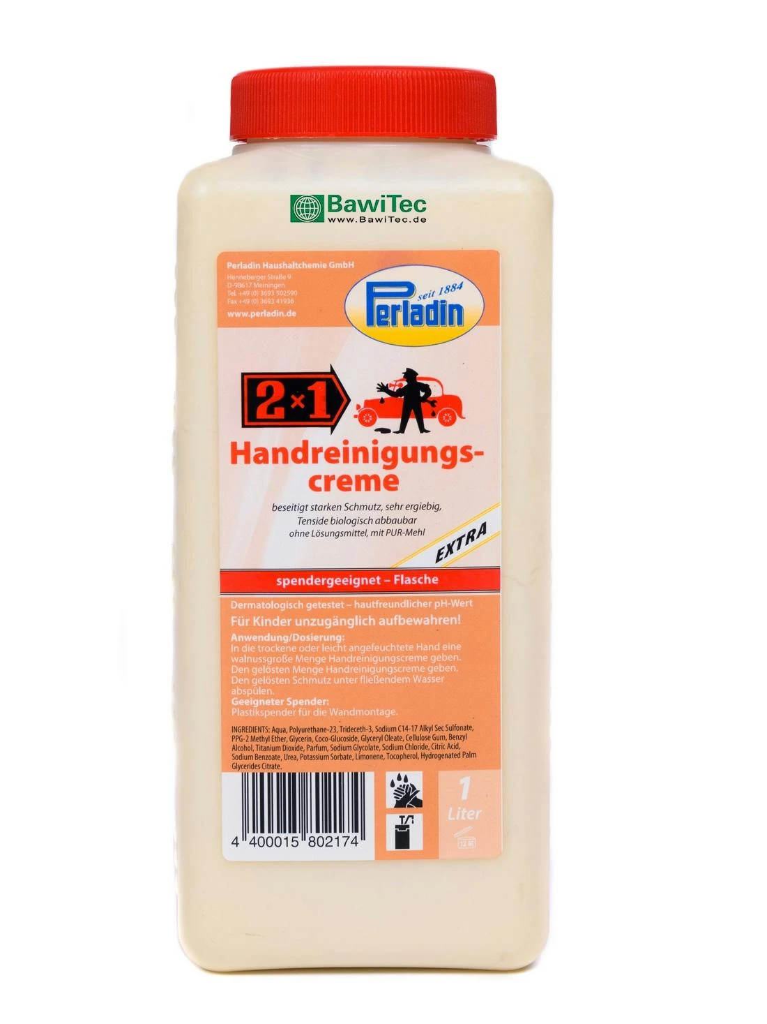 Perladin 2x1 HandreinigungsPaste Dose 500ml Handreinigung Handseife Werkstatt Seife Handwaschpaste Sandfrei 7 Perladin 2x1 HandreinigungsPaste Dose 500ml Handreinigung Handseife Werkstatt Seife Handwaschpaste Sandfrei – Bild 5
