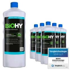 BiOHY Intensivreiniger Universal (1l Flasche) | Hochleistungs-INDUSTRIEREINIGER | Grundreiniger Ideal Für Hochdruckreiniger, Schaumarm -Haushaltsreiniger 50d1f2bd 990a 4504 b2ba c475f688e303
