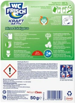 WC Frisch Kraft-Aktiv Pro Nature Minze WC-Reiniger 1 Stück Badreiniger 14 WC Frisch Kraft-Aktiv Pro Nature Minze WC-Reiniger 1 Stück Badreiniger -Haushaltsreiniger 516fe3d1 acc9 4a7c 848e 8593da1186d3