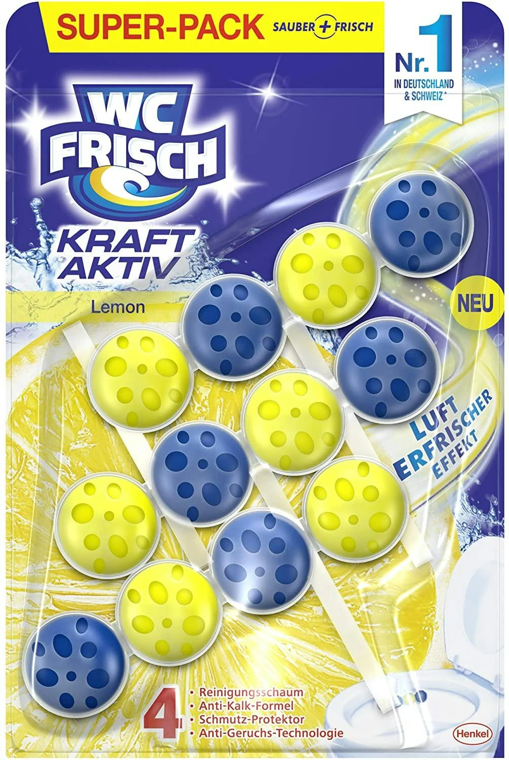 WC Frisch Kraft-Aktiv Pro Nature Minze WC-Reiniger 1 Stück Badreiniger 9 WC Frisch Kraft-Aktiv Pro Nature Minze WC-Reiniger 1 Stück Badreiniger – Bild 7