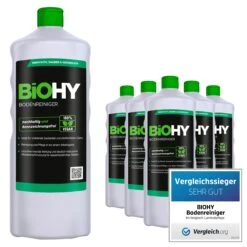 BiOHY Bodenreiniger (10l Kanister) | Konzentrat Für Alle Reinigungsgeräte Und Alle Hartböden | Angenehmer Geruch Und Streifenfreie Reinigung -Haushaltsreiniger 52baba4b 28e0 4efd 8ab0 9dd228fb94e3 9