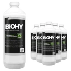BiOHY Backofenreiniger Hochkonzentrat (12x1l Flasche) | Profi Grillreiniger, Fettlöser EXTRA STARK | Zur Einfachen Und Schnellen Ofenreinigung -Haushaltsreiniger 56aaaaa6 645a 4d16 8c63 889c9d457799