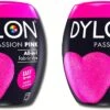 Dylon Leidenschaft Rosa Maschinenfarbstoff Aushülsen 2x350g Färben Farben -Haushaltsreiniger 57ef2036 e6c7 436d 9001 01866ab2ac64