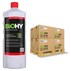 BiOHY Sanitärreiniger (2x1l Flasche) | Kalkzersetzendes Konzentrat Für Den Sanitärbereich | Badreiniger Mit Angenehme & Frischen Duft | EXTRA STARK -Haushaltsreiniger 5d08565f 7cd5 4b5d bb71 11638711f99a 6