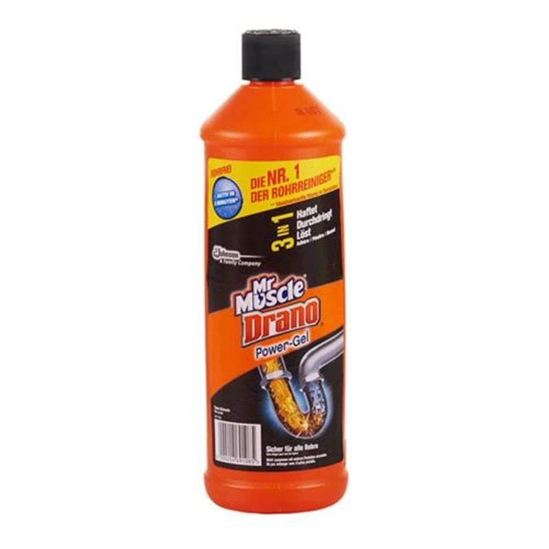 Mr Muscle Drano Power Gel Rohrreiniger Abflussreiniger 3 Mr Muscle Drano Power Gel Rohrreiniger Abflussreiniger