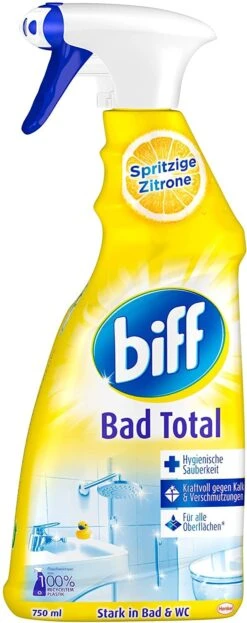 Biff Bad Total Zitrus Badreiniger Reiniger 4x750ml Sprühflasche Reinigungsmittel -Haushaltsreiniger 6f79400e db33 4e05 9dd5 0ee6629bcdca 2