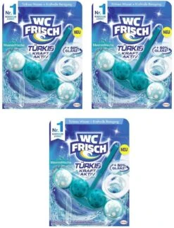 WC FRISCH Kraft Aktiv Türkisspüler Meeresfrische 5x50g WC-Reiniger Reinigung -Haushaltsreiniger 73b57872 2e7b 4f85 bc88 746758ab7640 5