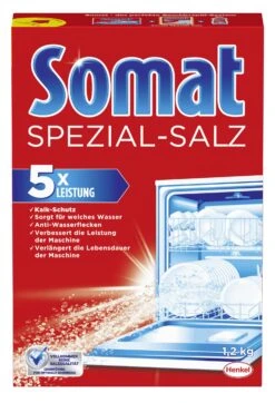 Somat Spezial-Salz 4er Pack Spülmaschinensalz Geschirrspülleistung 4x1,2kg -Haushaltsreiniger 79b8698f 624d 449c 84e7 f72045e91221