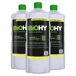 BiOHY Teppichshampoo (6x1l Flasche) | Teppichreiniger Ideal Zur Entfernung Von Hartnäckigen Flecken | SPEZIELL FÜR WASCHSAUGER ENTWICKELT -Haushaltsreiniger 83c60234 d25e 480b baa5 7f149db7bfad