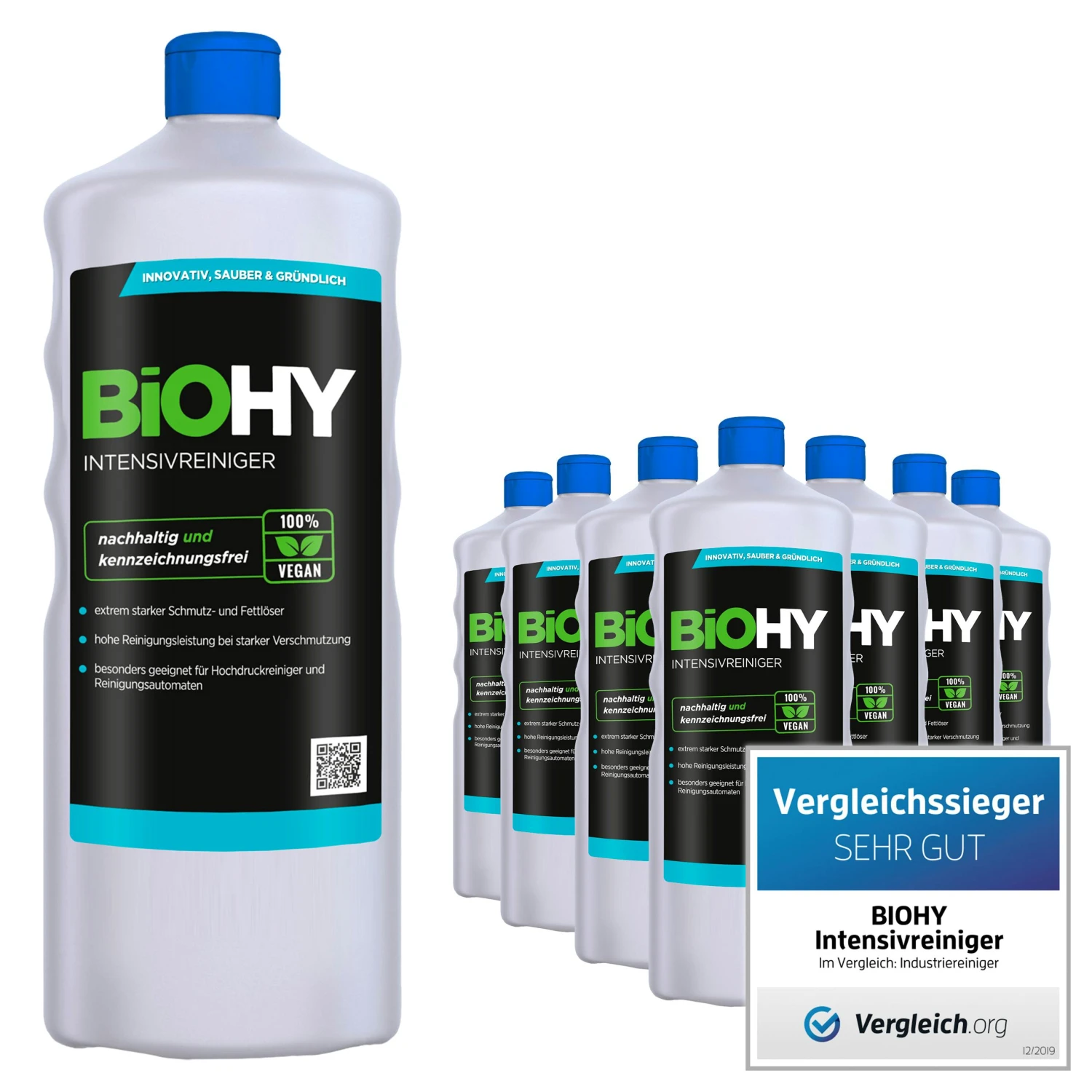 BiOHY Intensivreiniger Universal (2x1l Flasche) | Hochleistungs-INDUSTRIEREINIGER | Grundreiniger Ideal Für Hochdruckreiniger, Schaumarm 7 BiOHY Intensivreiniger Universal (2x1l Flasche) | Hochleistungs-INDUSTRIEREINIGER | Grundreiniger Ideal Für Hochdruckreiniger, Schaumarm – Bild 5