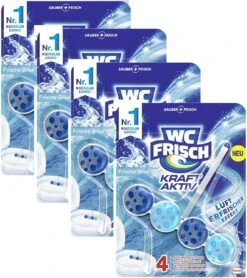 WC-Frisch Kraft Aktiv 4er Pack WC Duftspüler Lemon 1x4 Stück WC-Reiniger -Haushaltsreiniger 903404cc ec9e 407a b655 e663d95dd9da