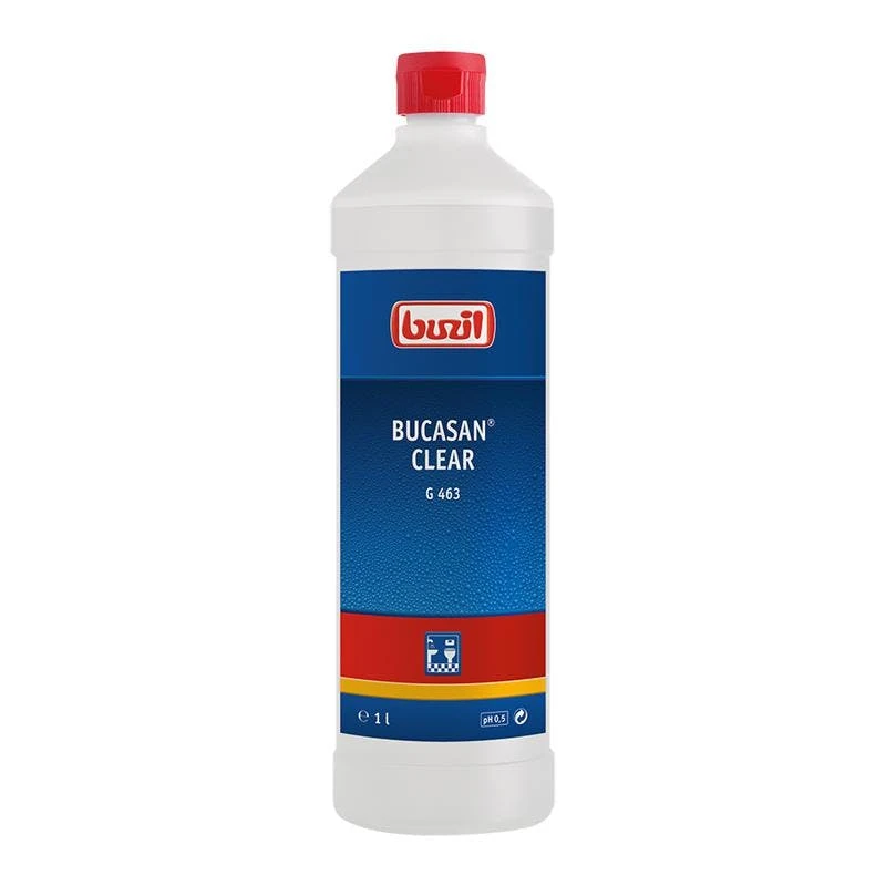 Buzil Bucasan® Clear G 463 Sanitärunterhaltsreiniger 10 L Kanister 4 Buzil Bucasan® Clear G 463 Sanitärunterhaltsreiniger 10 L Kanister – Bild 2