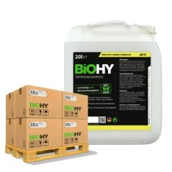 BiOHY Teppichshampoo (24x20l Kanister) | Teppichreiniger Ideal Zur Entfernung Von Hartnäckigen Flecken | SPEZIELL FÜR WASCHSAUGER ENTWICKELT