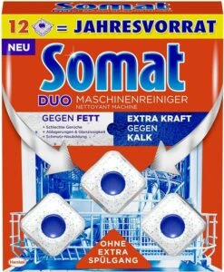 Somat Duo Maschinenreiniger Tabs Geschirrspül Reiniger 4x12 Stück Spülmittel -Haushaltsreiniger 9b0d2f64 0c7f 4b90 9fd8 5abaafe2336f