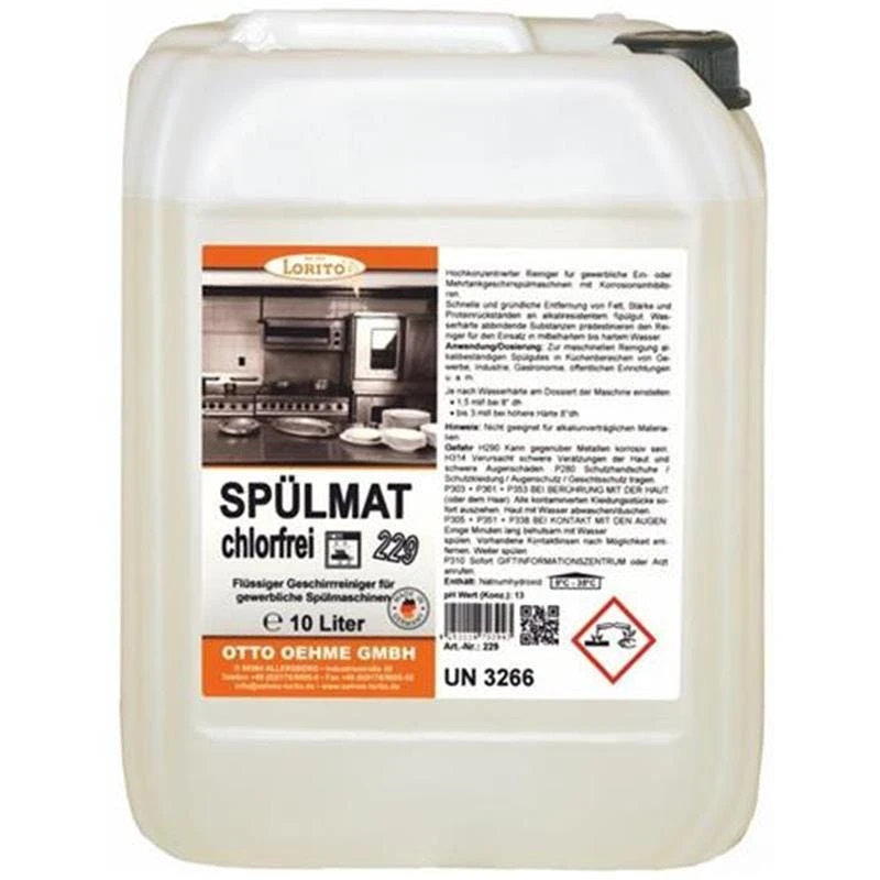 Flüssiger Chlorfreier Geschirrreiniger Spülmaschine, 10l 4 Flüssiger Chlorfreier Geschirrreiniger Spülmaschine, 10l – Bild 2