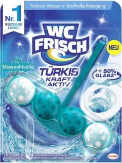 WC FRISCH Kraft Aktiv Türkisspüler Meeresfrische 10x50g WC-Reiniger Reinigung -Haushaltsreiniger a732ffd2 bdcd 4312 b6c7 5c21cc27abff 1