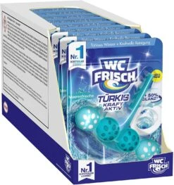 WC FRISCH Kraft Aktiv Türkisspüler Meeresfrische 5x50g WC-Reiniger Reinigung -Haushaltsreiniger aa9525f1 5cb2 4596 8e61 597d340d86ab 3
