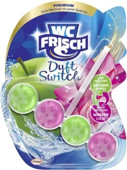 WC-Frisch Duft Switch 3er Pack Grüner Apfel & Wasserlilie 1x3 Stück WC-Reiniger -Haushaltsreiniger abd46afa 59df 4dc6 94bd b3bce3bdb5b1 1
