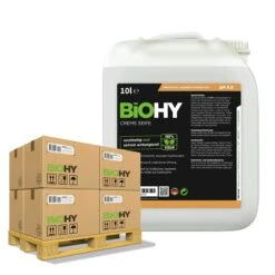 BiOHY Creme Seife (480x1l Flasche) | Hautschonende, Rückfettende Und Geruchsneutrale Handseife PHOSPHATFREI | Ohne Parfüm Und Farbstoffe -Haushaltsreiniger ad9015d1 2860 4bb3 8604 7b234a115e43