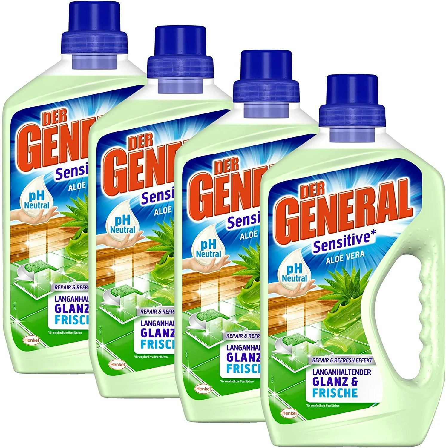 Der General Sensitive Aloe Vera 4er Pack Allzweckreiniger 4x750 Ml Reiniger 3 Der General Sensitive Aloe Vera 4er Pack Allzweckreiniger 4x750 Ml Reiniger