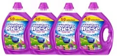 Weißer Riese Color Waschmittel 4er Pack Flüssigwaschmittel 4x50 Waschladungen -Haushaltsreiniger b2603dcf cf39 45fd a7fc d26229aaed7e 1