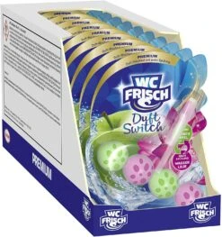 WC-Frisch Duft Switch 3er Pack Pfirsich Apfel WC-Reiniger 1x3 Stück Duftspüler 12 WC-Frisch Duft Switch 3er Pack Pfirsich Apfel WC-Reiniger 1x3 Stück Duftspüler -Haushaltsreiniger b583b6dc be55 4b54 86b3 59d67f6e9d67 5