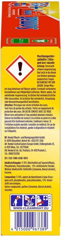 Somat 7 All In 1 Multi Aktiv Spülmaschinentabs 27 Tabs Geschirrspülreiniger -Haushaltsreiniger b77ec9bb c2a5 428e b182 244206316289