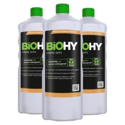 BiOHY Creme Seife (10l Kanister) | Hautschonende, Rückfettende Und Geruchsneutrale Handseife PHOSPHATFREI | Ohne Parfüm Und Farbstoffe -Haushaltsreiniger bf6456b1 935f 4d95 aeae 014876bb7558 1