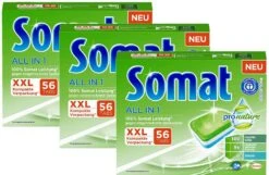 Somat All In 1 Pro Nature Spülmaschinen Tabs 56 Tabs Spülmittel Spülen Reinigung 11 Somat All In 1 Pro Nature Spülmaschinen Tabs 56 Tabs Spülmittel Spülen Reinigung -Haushaltsreiniger c8655328 528f 4e12 8d8f 2c7514e44055 3