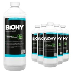 BiOHY Rohrreiniger (24x20l Kanister) | EXTRA STARK | Flüssiger, Hochkonzentrierter Abflussreiniger | Geruchsneutral | Für Alle Verstopfungen -Haushaltsreiniger ce85fedd 036b 4929 81f0 92c51b436e0f 2