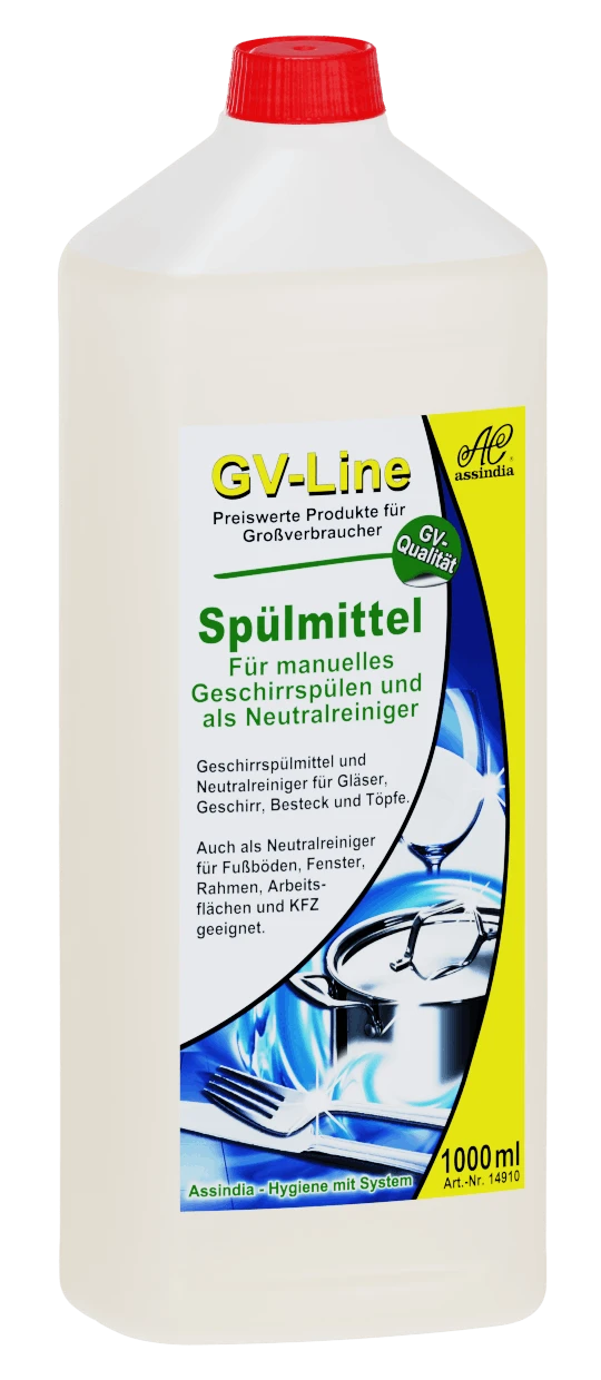 Geschirr-Spülmittel GV Line 1000ml 3 Geschirr-Spülmittel GV Line 1000ml