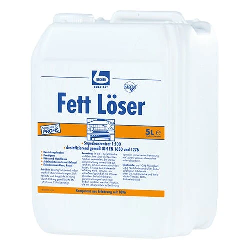 Dr. Becher "Dr. Becher" Fett Löser 5 L 3 Dr. Becher "Dr. Becher" Fett Löser 5 L