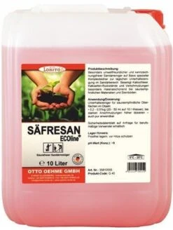 Lorito Säfresan Ecoline Kennzeichnungsfreier Alkalischer Sanitärreiniger 10 Liter
