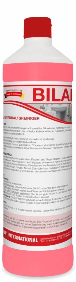 ARCORA Sanitärunterhaltsreiniger BILANZ FRESH, 10L -Haushaltsreiniger d8ec318c de58 42fe a2f5 a0119ef80c37 5