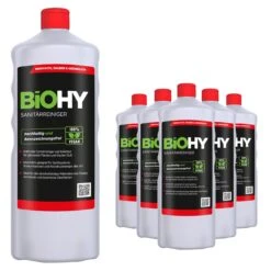 BiOHY Sanitärreiniger (24x20l Kanister) | Kalkzersetzendes Konzentrat Für Den Sanitärbereich | Badreiniger Mit Angenehme & Frischen Duft | EXTRA STARK 12 BiOHY Sanitärreiniger (24x20l Kanister) | Kalkzersetzendes Konzentrat Für Den Sanitärbereich | Badreiniger Mit Angenehme & Frischen Duft | EXTRA STARK -Haushaltsreiniger db136bf3 bd5c 4156 8100 92a1df108a54