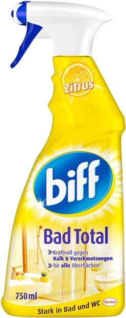 Biff Bad Total Zitrus Badreiniger Bad Reiniger Badezimmer 2x750 Ml Sprühflasche 14 Biff Bad Total Zitrus Badreiniger Bad Reiniger Badezimmer 2x750 Ml Sprühflasche -Haushaltsreiniger df142231 2bd4 42d2 9f63 f1111f42c07e