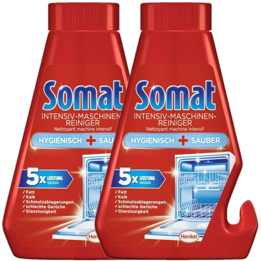 Somat Intensiv-Maschinenreiniger Spülmaschinen Reiniger Spülen Waschen 8x250 Ml 5 Somat Intensiv-Maschinenreiniger Spülmaschinen Reiniger Spülen Waschen 8x250 Ml – Bild 3