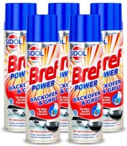 Bref Power Ceran & Stahl 6er Pack Edelstahl Reinigung 6x500 Ml Reinigungsmittel -Haushaltsreiniger e8647abd 9df6 4533 be1e f24ef6c73687 7