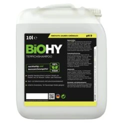 BiOHY Teppichshampoo (50x10l Kanister) | Teppichreiniger Ideal Zur Entfernung Von Hartnäckigen Flecken | SPEZIELL FÜR WASCHSAUGER ENTWICKELT -Haushaltsreiniger ec39a659 c717 4e58 a3cb dd2eeabe6edd 1