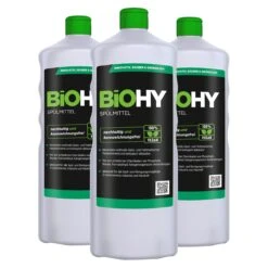 BiOHY Spülmittel (12x1l Flasche) | Frei Von Schädlichen Chemikalien & Biologisch Abbaubar | Glanz- & Fettlöseformel 10 BiOHY Spülmittel (12x1l Flasche) | Frei Von Schädlichen Chemikalien & Biologisch Abbaubar | Glanz- & Fettlöseformel -Haushaltsreiniger ef5d0967 a360 486e 9df0 2805f1903bc8 9