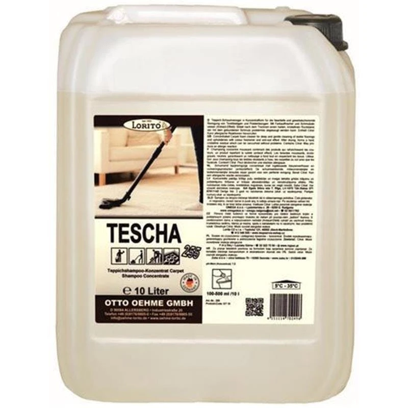 Lorito Teppichschaumkonzentrat Tescha 255 10 Liter 3 Lorito Teppichschaumkonzentrat Tescha 255 10 Liter