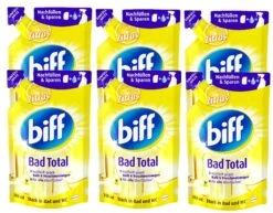 Biff Bad Total Zitrus Badreiniger Bad Reiniger Badezimmer 250 Ml Nachfüllpack -Haushaltsreiniger f54fec91 0255 4d68 bcb7 be18c9fbd2fb 1