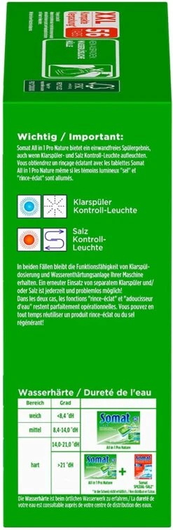 Somat All In 1 Pro Nature Spülmaschinen Tabs 56 Tabs Spülmittel Spülen Reinigung 15 Somat All In 1 Pro Nature Spülmaschinen Tabs 56 Tabs Spülmittel Spülen Reinigung -Haushaltsreiniger f936af85 8122 4d16 bb7c 611782018f4f